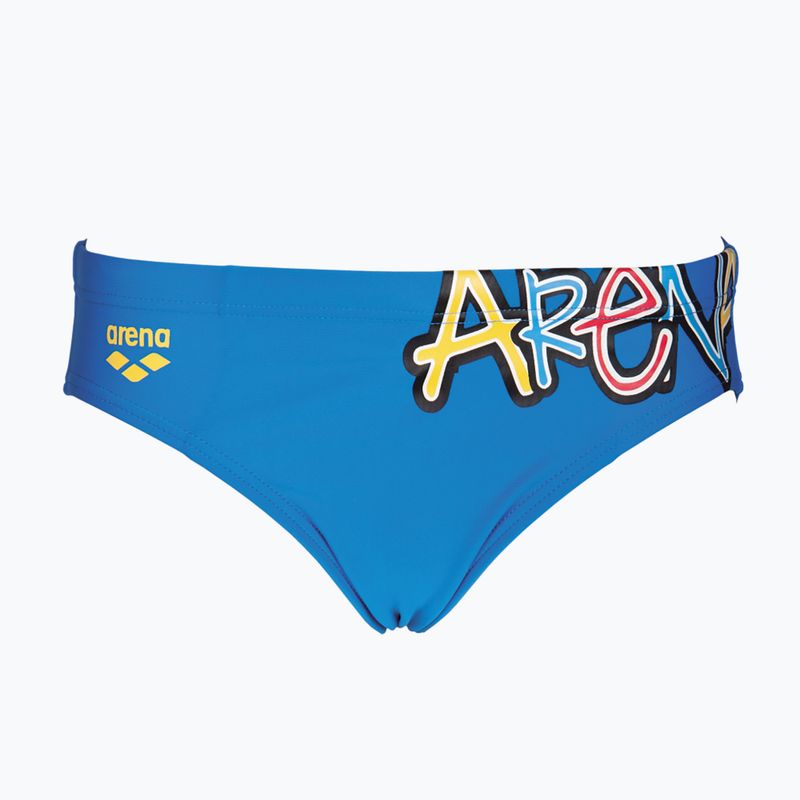 Detské plavkové nohavičky arena Sparkle Brief modré 121/813 5