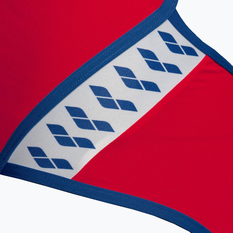 Arena Team Stripe Super Fly Back Dámske jednodielne plavky Red/Blue 1195/477 4