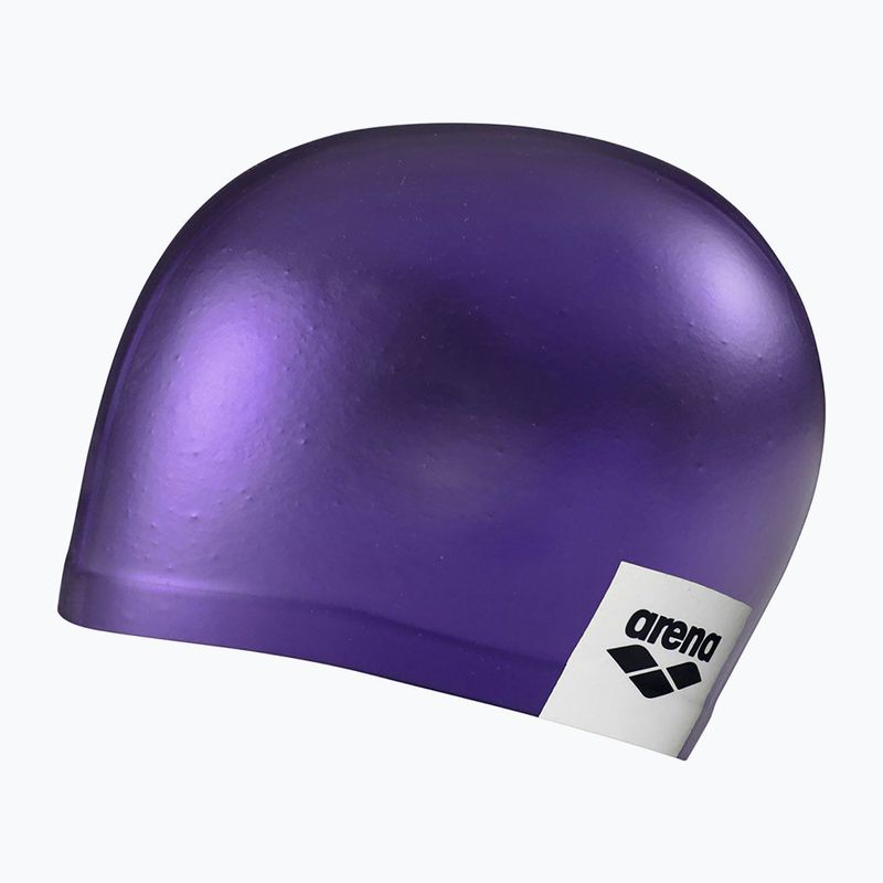 Arena Logo Tvarovaná fialová plavecká čiapka 001912/203 4