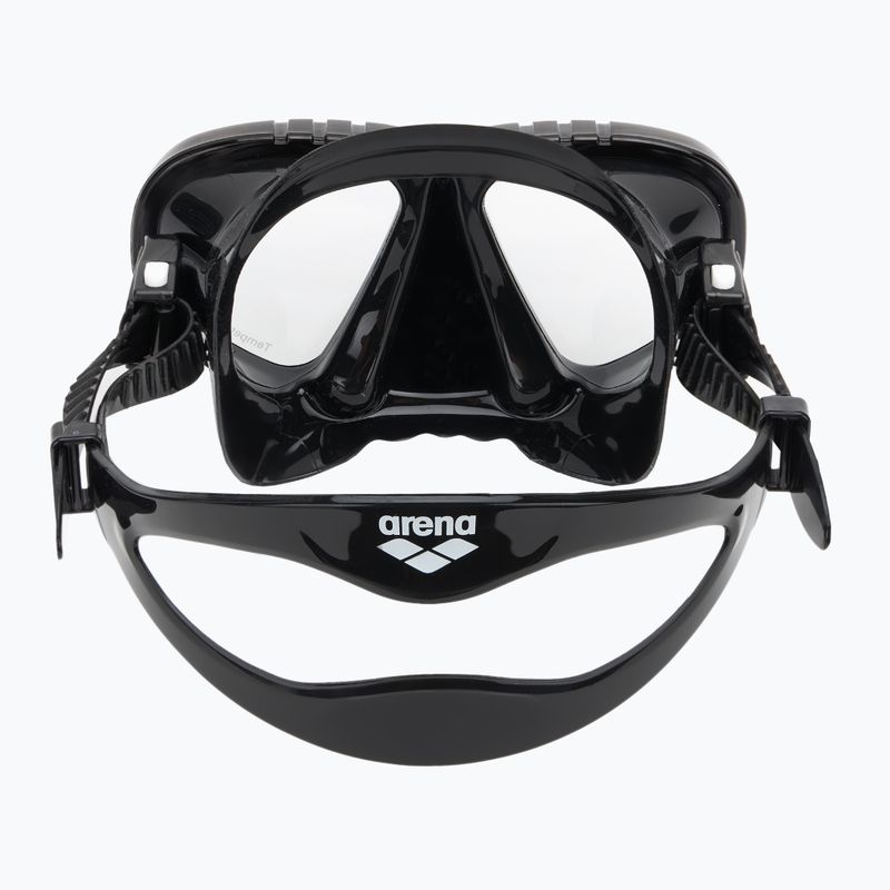 Detská súprava na šnorchlovanie arena Premium Snorkeling Set Jr black/clear/black 5