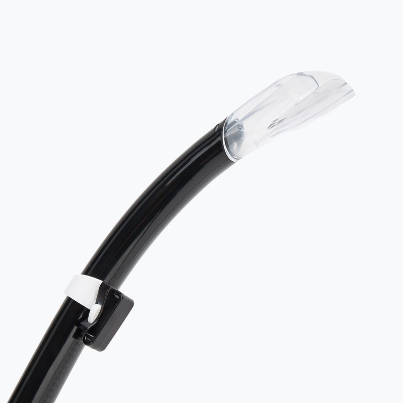 Detská súprava na šnorchlovanie arena Premium Snorkeling Set Jr black/clear/black 7