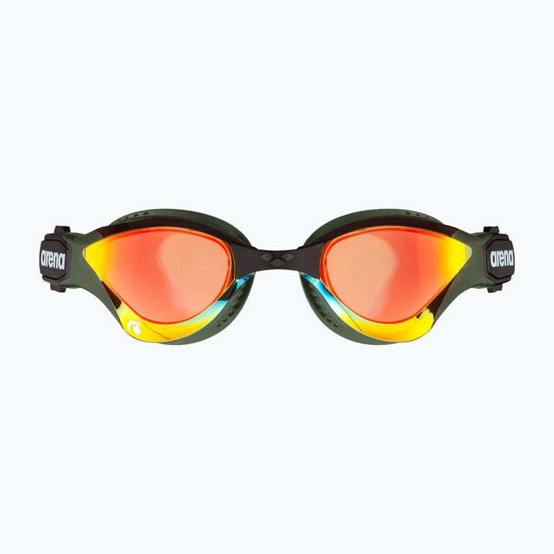Arena plavecké okuliare Cobra Tri Swipe Mirror yellow copper/army 002508/360 7