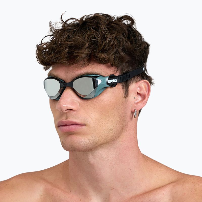 Arena plavecké okuliare Cobra Tri Swipe Mirror yellow copper/army 002508/360 8