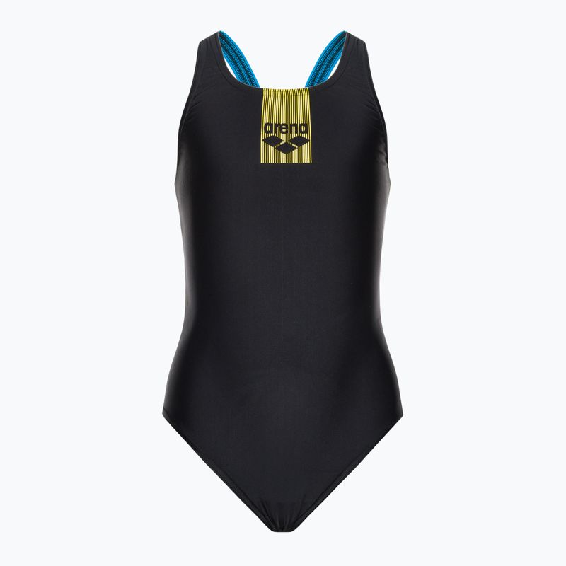 Arena Basics Swim Pro Back One Piece Detské plavky 508 black 002352