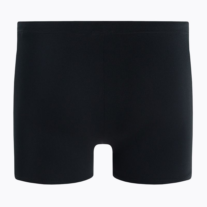 Pánske plavecké boxerky arena Dongle Long Short 500 black 002285/500 2