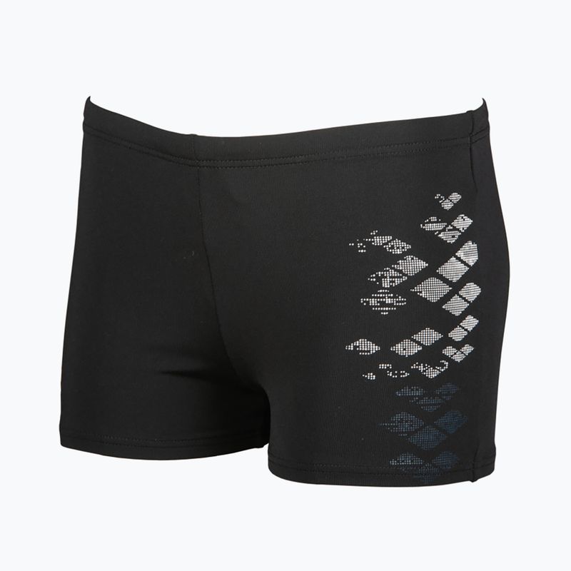 Pánske plavecké boxerky arena Dongle Long Short 500 black 002285/500 5