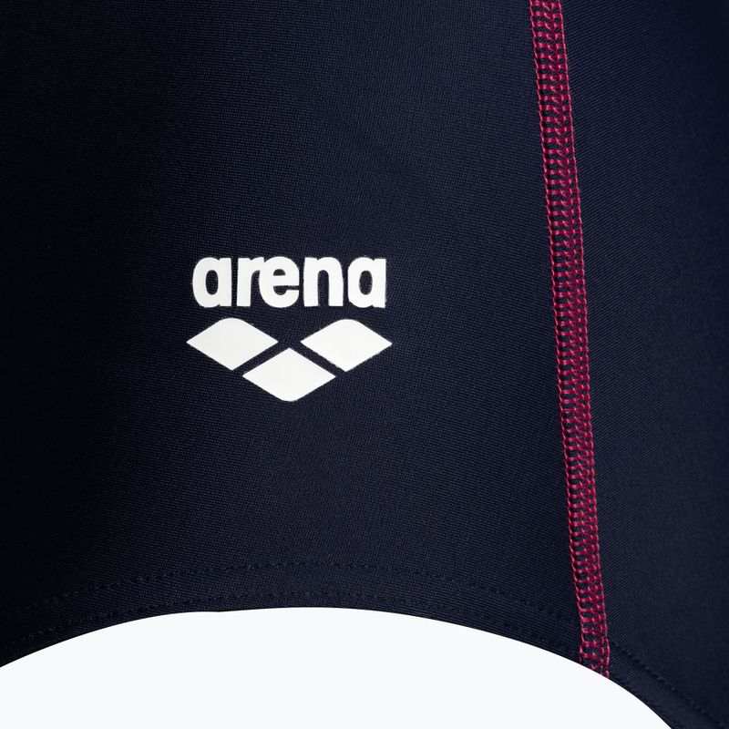 Dámske jednodielne plavky arena Swim Pro Back L navy blue/pink 002842/700 3