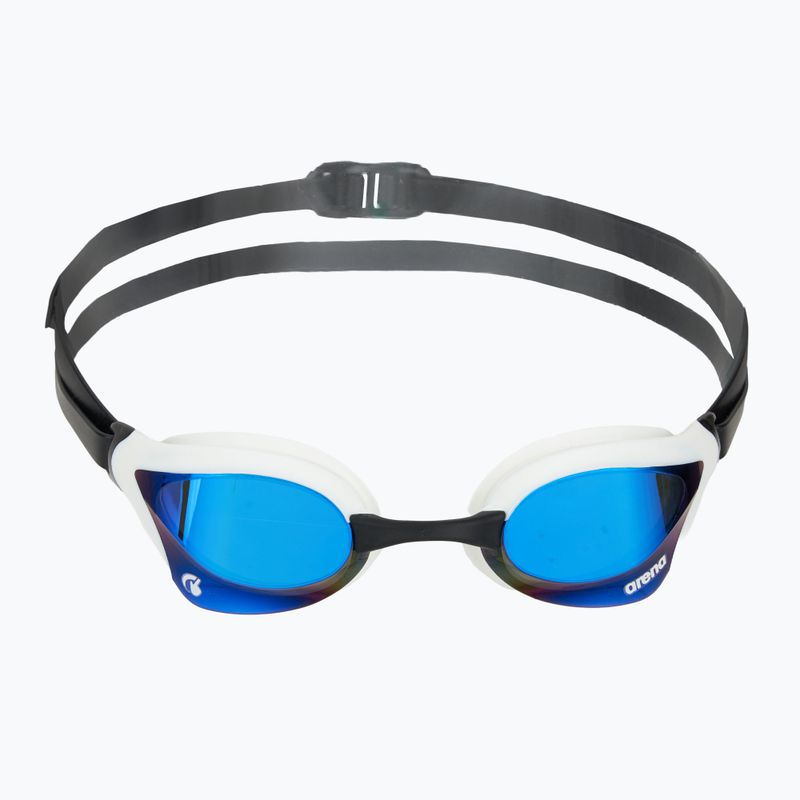 Plavecké okuliare Arena Cobra Swipe Mirror blue/white 2