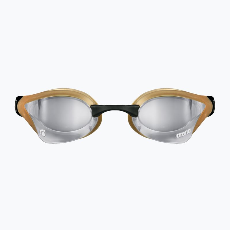 Plavecké okuliare Arena Cobra Core Swipe Mirror black/gold 003251/530 2