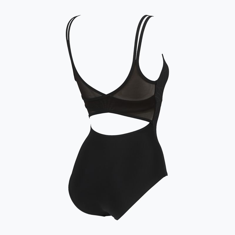 Dámske jednodielne plavky arena Esther Cross Back black 003400/500 8
