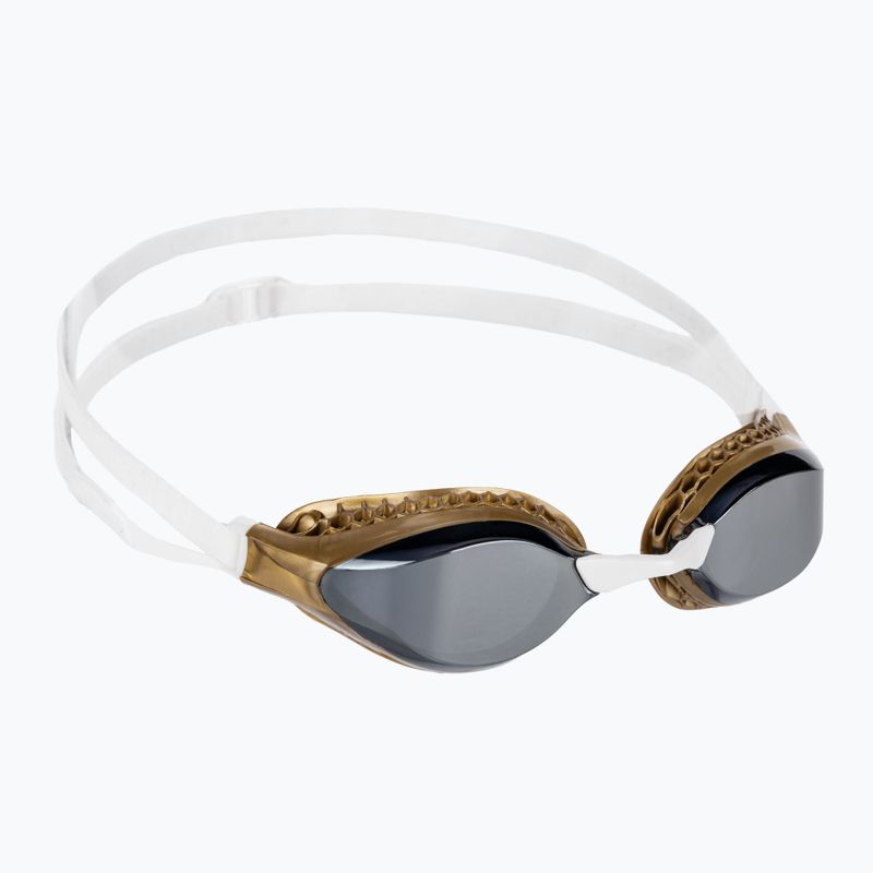 Plavecké okuliare arena Air-Speed Mirror silver/gold