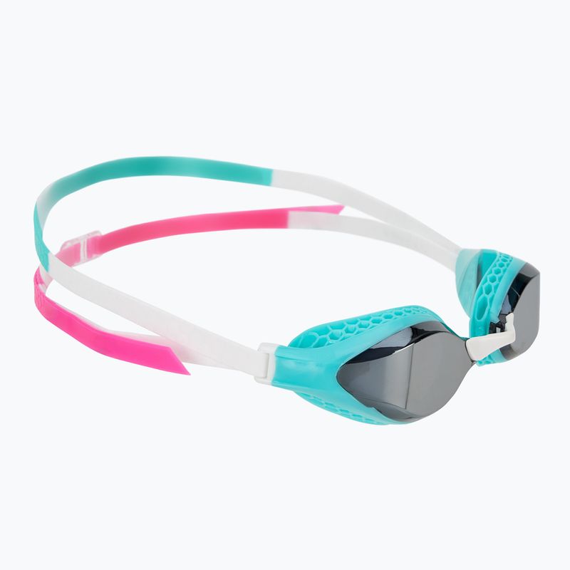 Plavecké okuliare Arena Air-Speed ​​Mirror silver/turquoise/multi