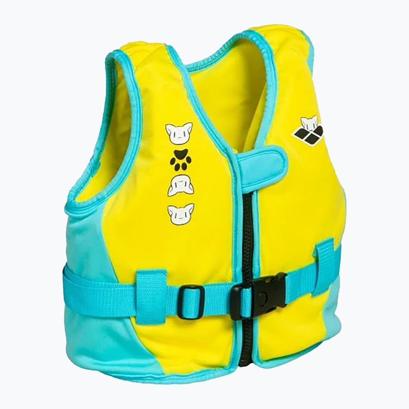 Detská plávacia vesta Arena Friends Swim žltá 3