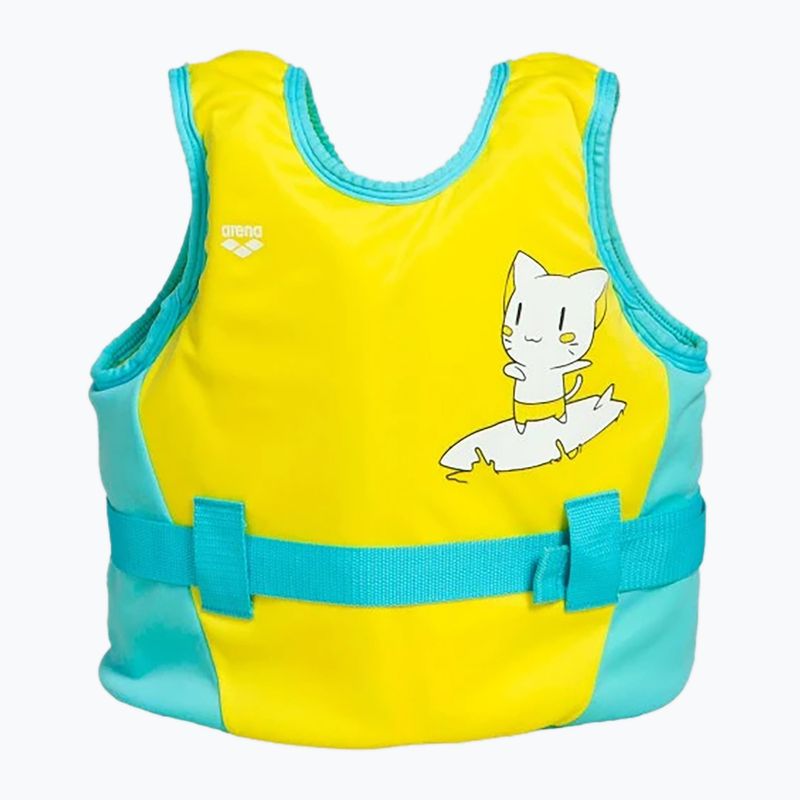 Detská plávacia vesta Arena Friends Swim žltá 4
