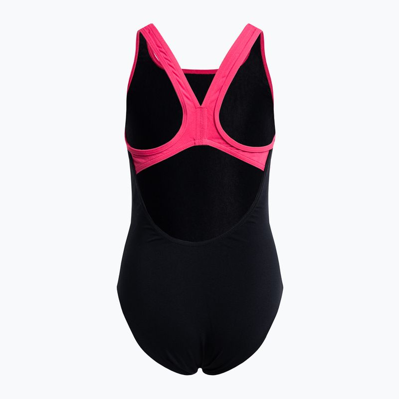 Arena Biglogo Swim Pro Back One Piece Detské plavky Black 1332/595 2