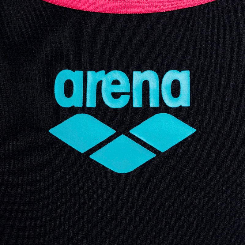 Arena Biglogo Swim Pro Back One Piece Detské plavky Black 1332/595 3