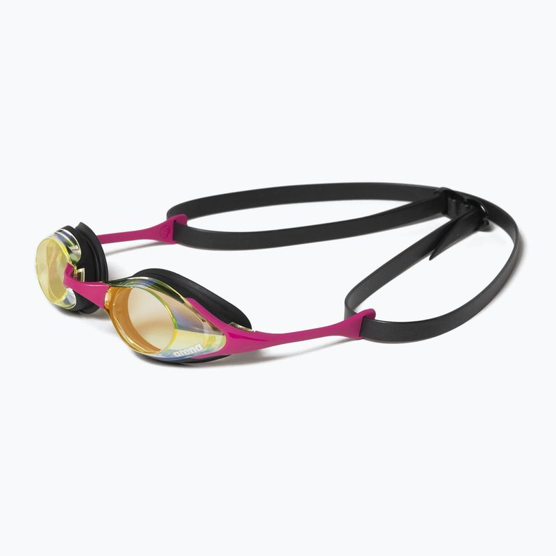 Arena plavecké okuliare Cobra Swipe Mirror žltá meď/ružová 004196/390 6