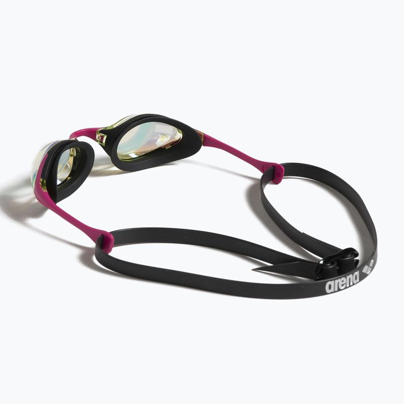 Arena plavecké okuliare Cobra Swipe Mirror žltá meď/ružová 004196/390 7