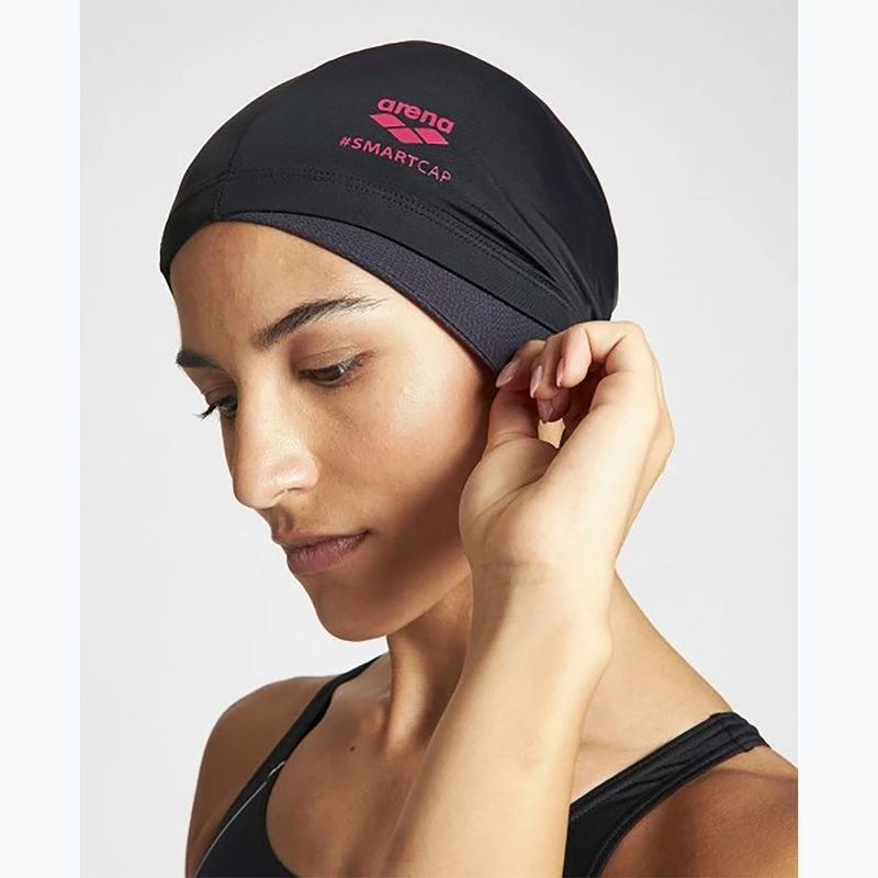Plavecká čiapka Arena SmartCap black 2