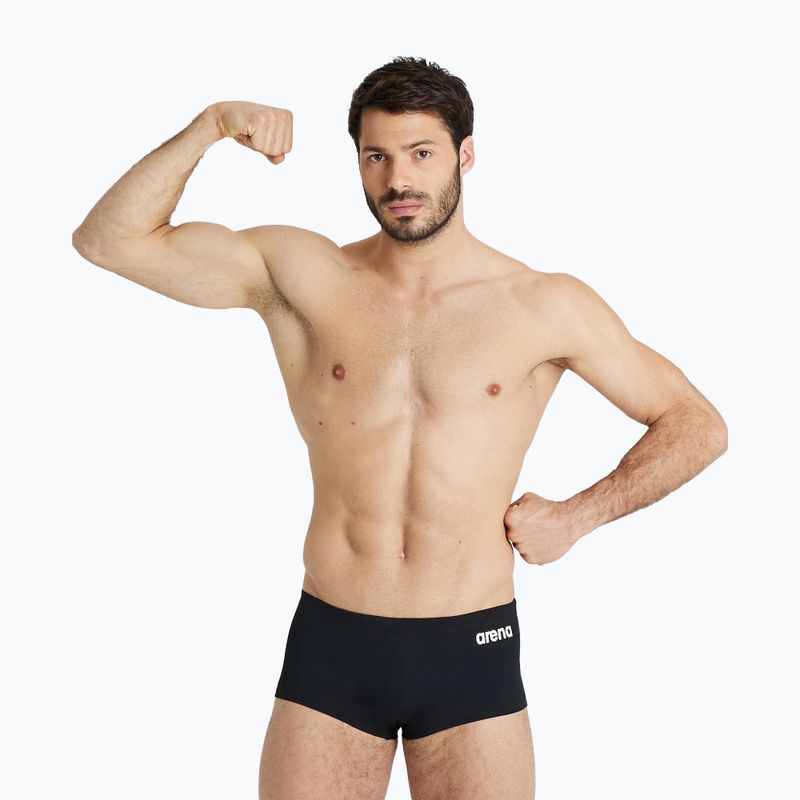 Pánske boxerky arena Team Swim Low Waist Short Solid black 004775/550 4