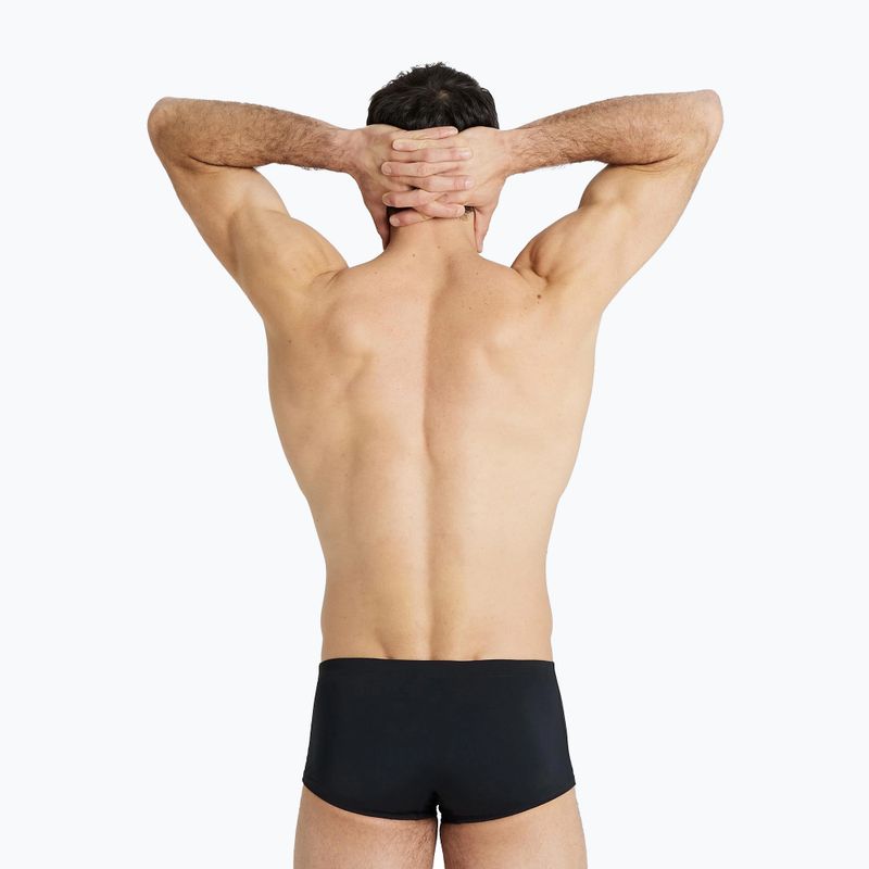 Pánske boxerky arena Team Swim Low Waist Short Solid black 004775/550 5