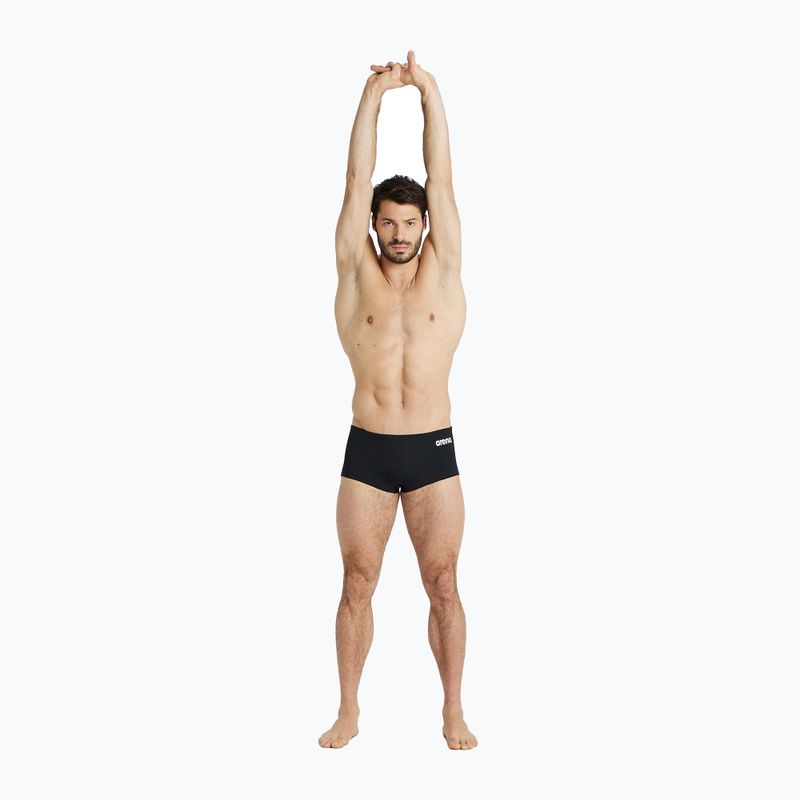 Pánske boxerky arena Team Swim Low Waist Short Solid black 004775/550 6