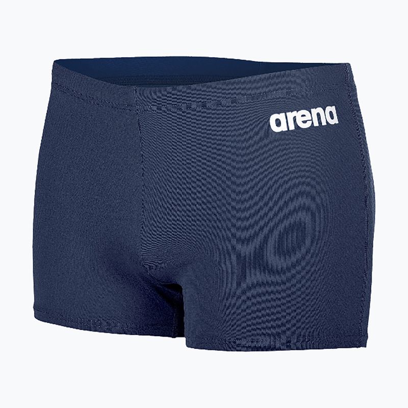 Plavecké boxerky Arena Team Swim Short Solid navy/white 3