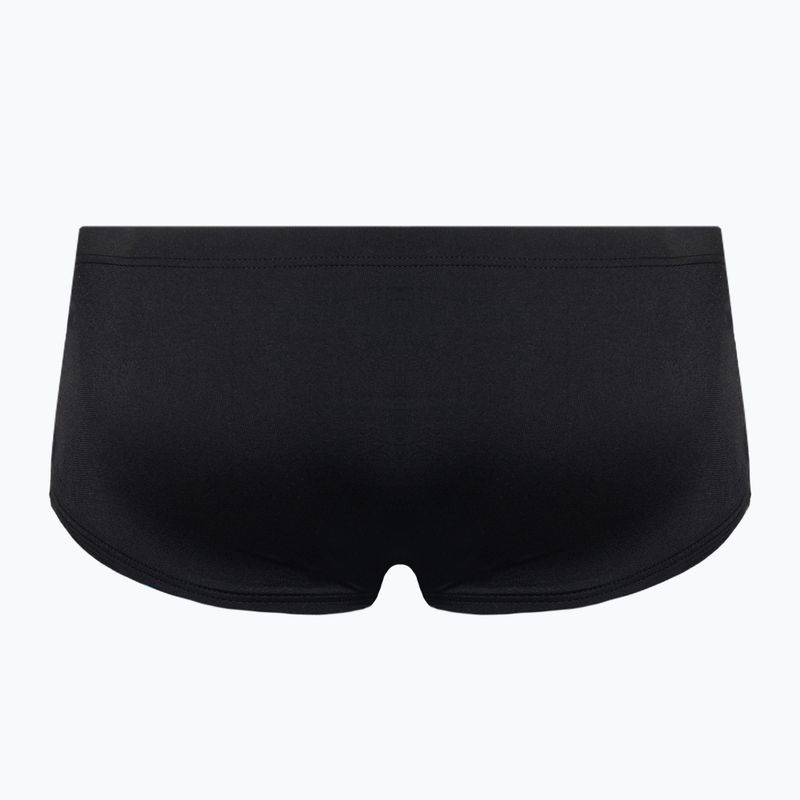 Pánske boxerky arena Team Swim Low Waist Short Solid black 004775/550 2