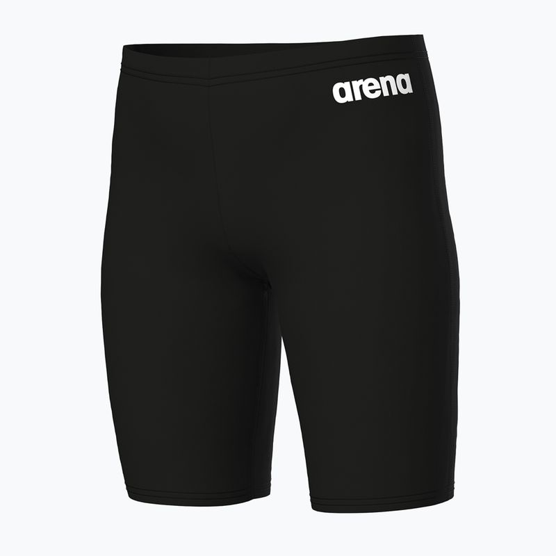 Detské plavky jammer arena Team Swim Jammer Solid black/white 3