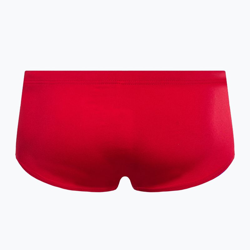 Pánske boxerky arena Team Swim Low Waist Short Solid red 004775/450 2