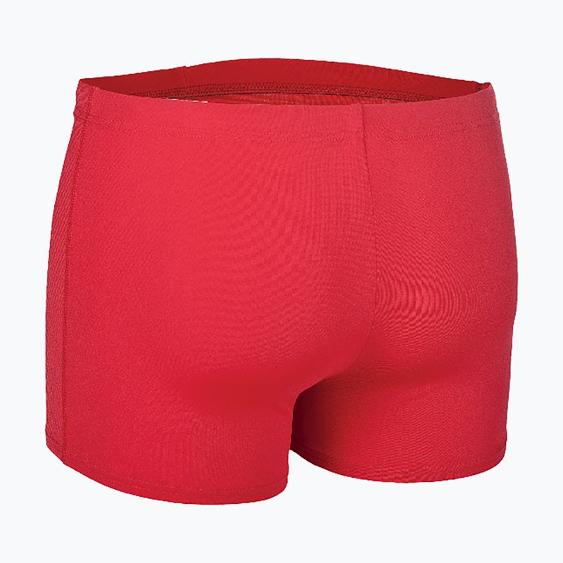 Pánske plavecké boxerky arena Team Swim Short Solid red/white 2