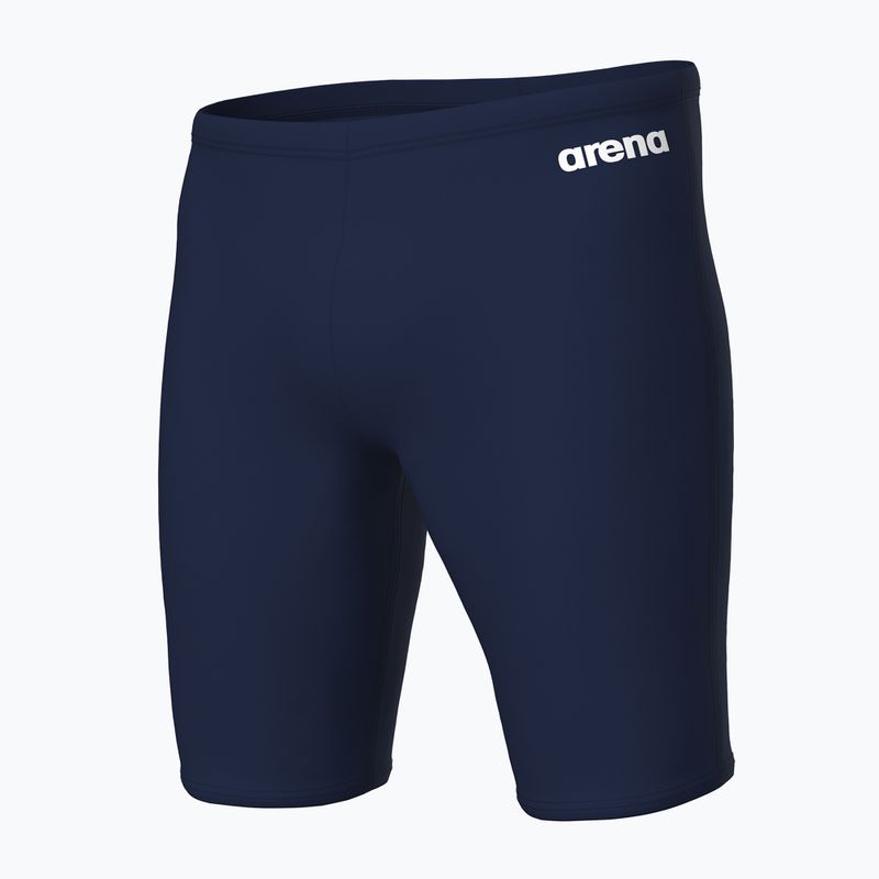 Pánske plavky jammery arena Team Swim Jammer Solid navy/white 3