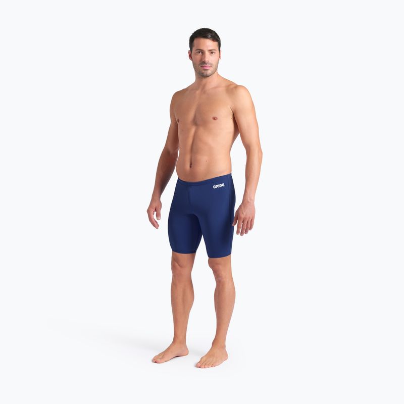 Pánske plavky jammery arena Team Swim Jammer Solid navy/white 6