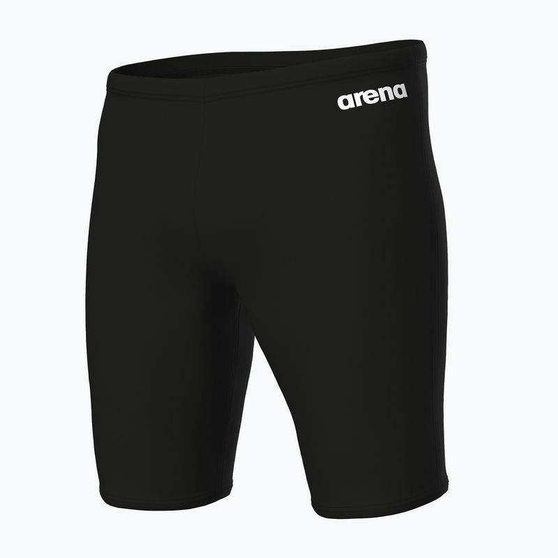 Pánske plavky jammery arena Team Swim Jammer Solid black/white 3