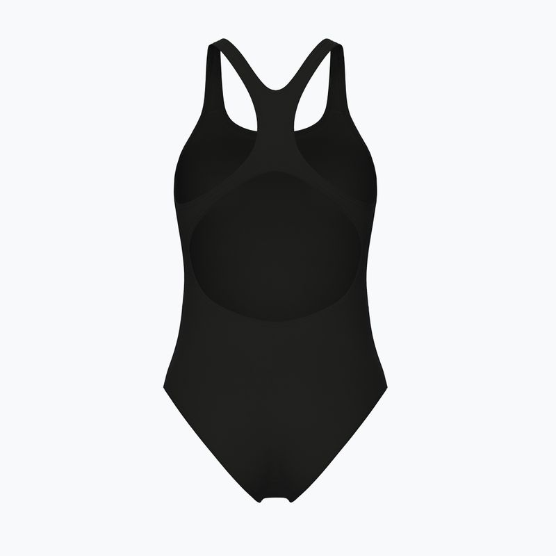 Dámske jednodielne plavky arena Team Swim Pro Solid black/white 2