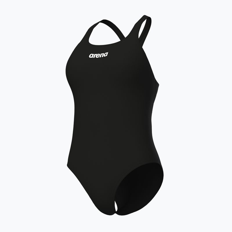 Dámske jednodielne plavky arena Team Swim Pro Solid black/white 4