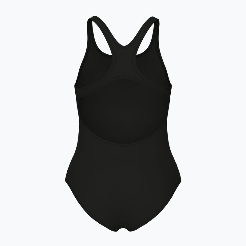 Detský jednocdielny plavkový kostým arena Team Swim Pro Solid black/white 2
