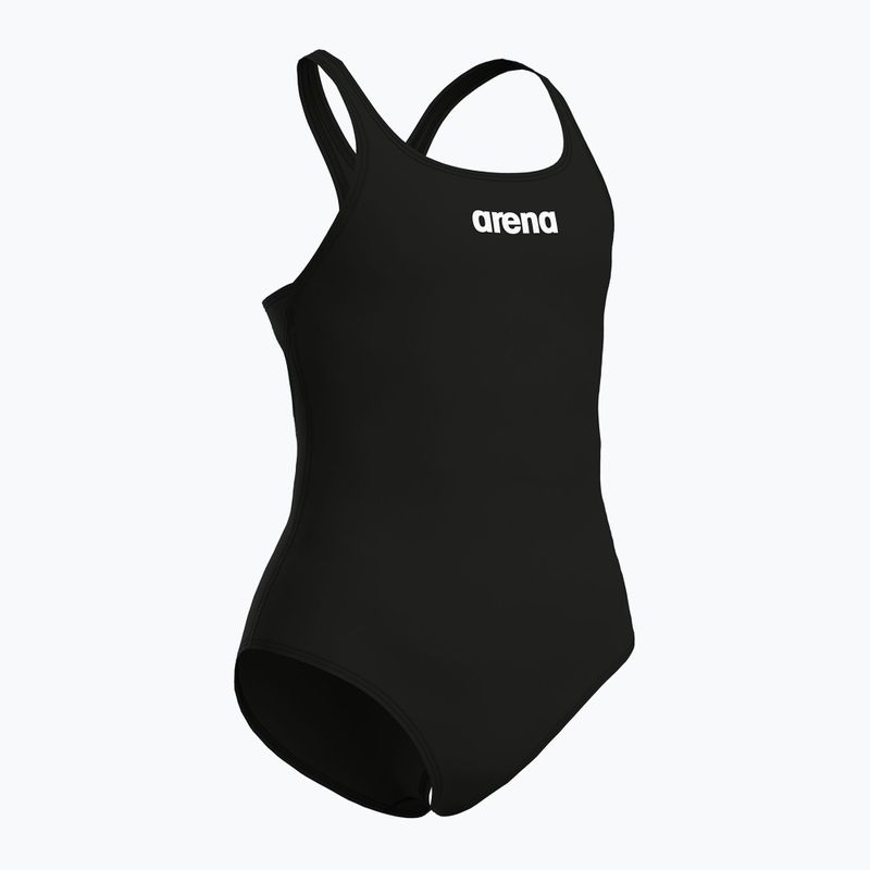 Detský jednocdielny plavkový kostým arena Team Swim Pro Solid black/white 3