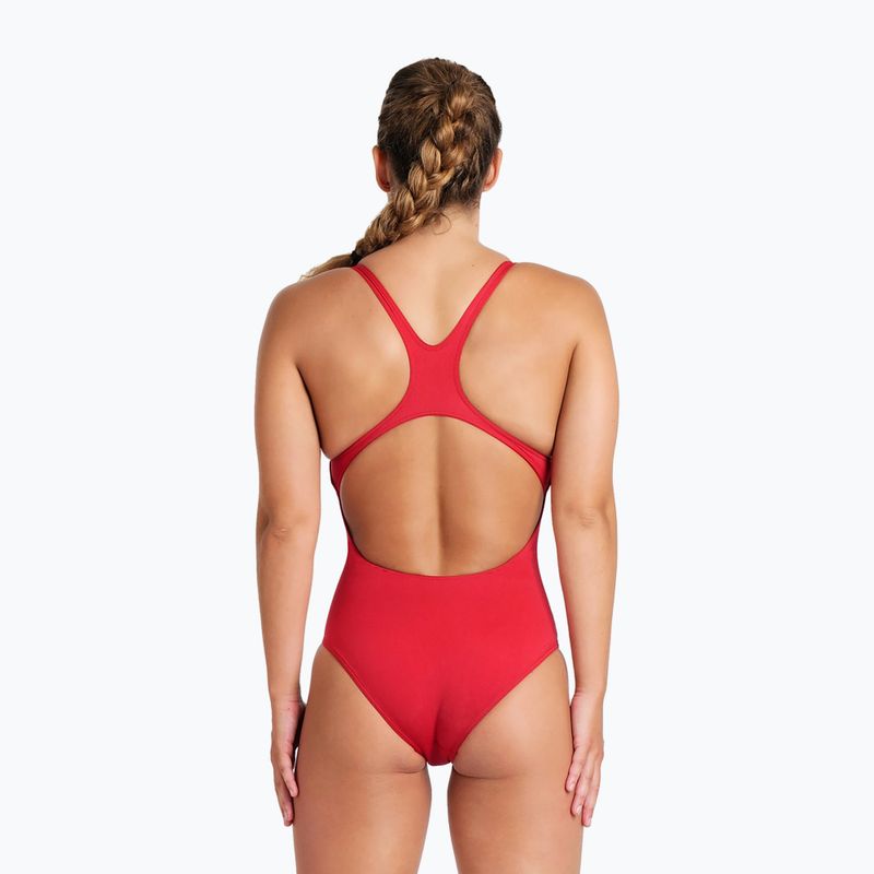 Dámske jednodielne plavky arena Team Swim Pro Solid red 476/45 7
