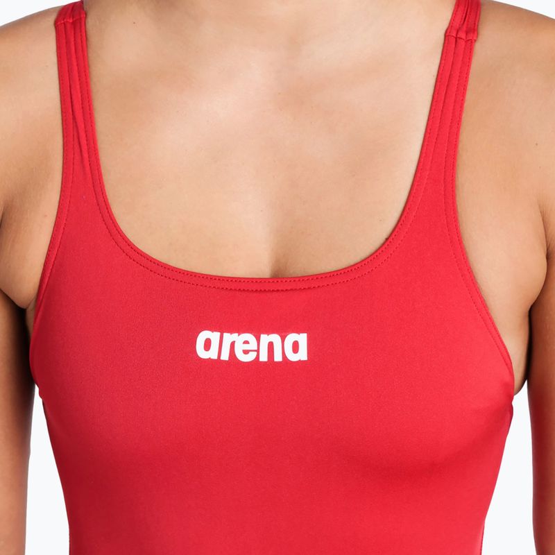 Dámske jednodielne plavky arena Team Swim Pro Solid red 476/45 8