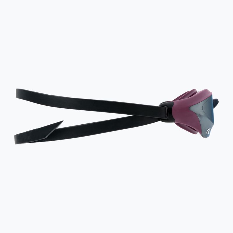 Plavecké okuliare Arena Cobra Core Swipe Mirror black and purple 3251/595 3