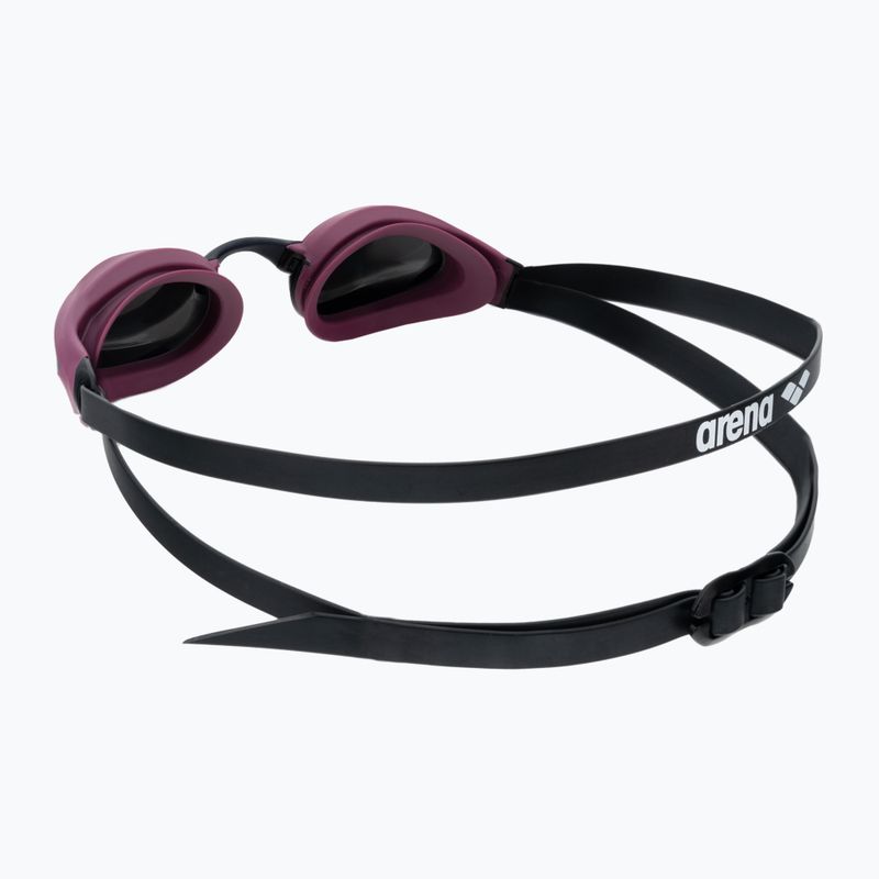 Plavecké okuliare Arena Cobra Core Swipe Mirror black and purple 3251/595 4