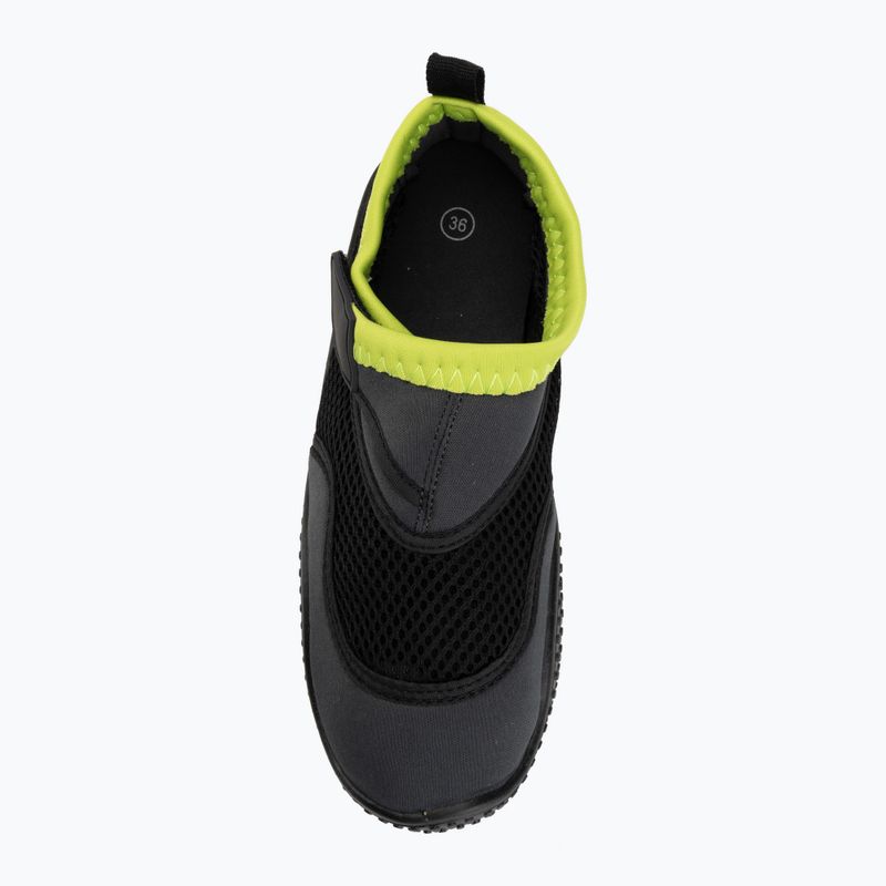 Topánky do vody arena Watershoes dark grey/lime 5