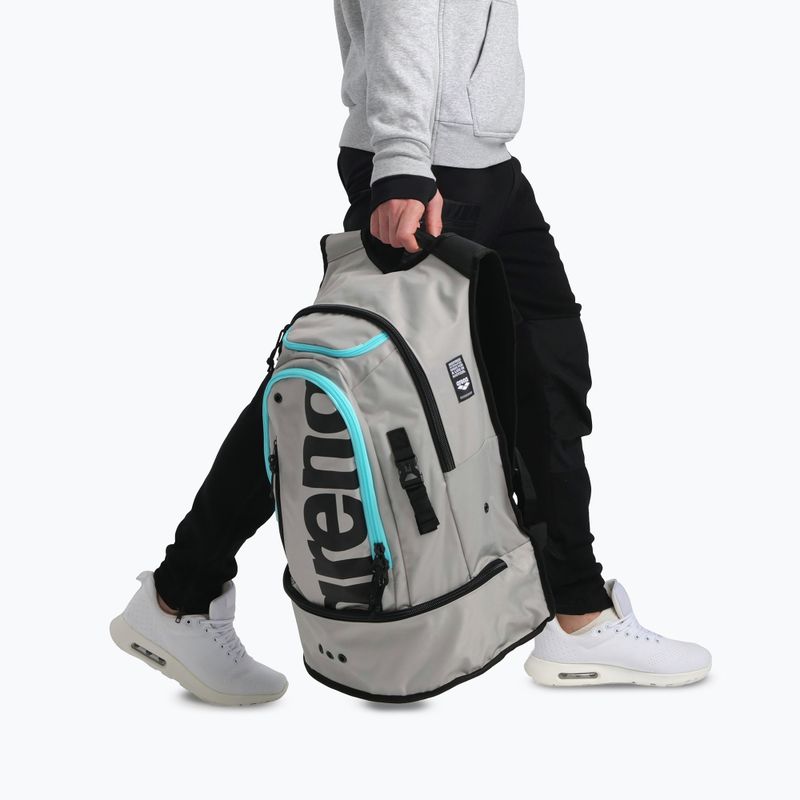 Plavecký batoh arena Fastpack 3.0 40 l ice sky 10