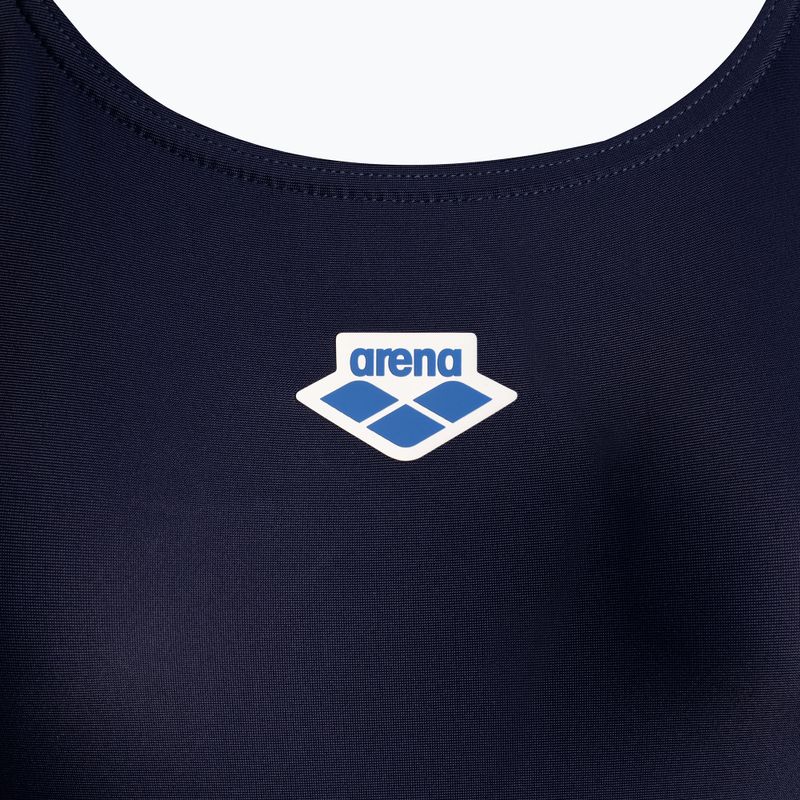 Dámske jednodielne plavky arena Icons Racer Back Solid navy blue 541/7 3