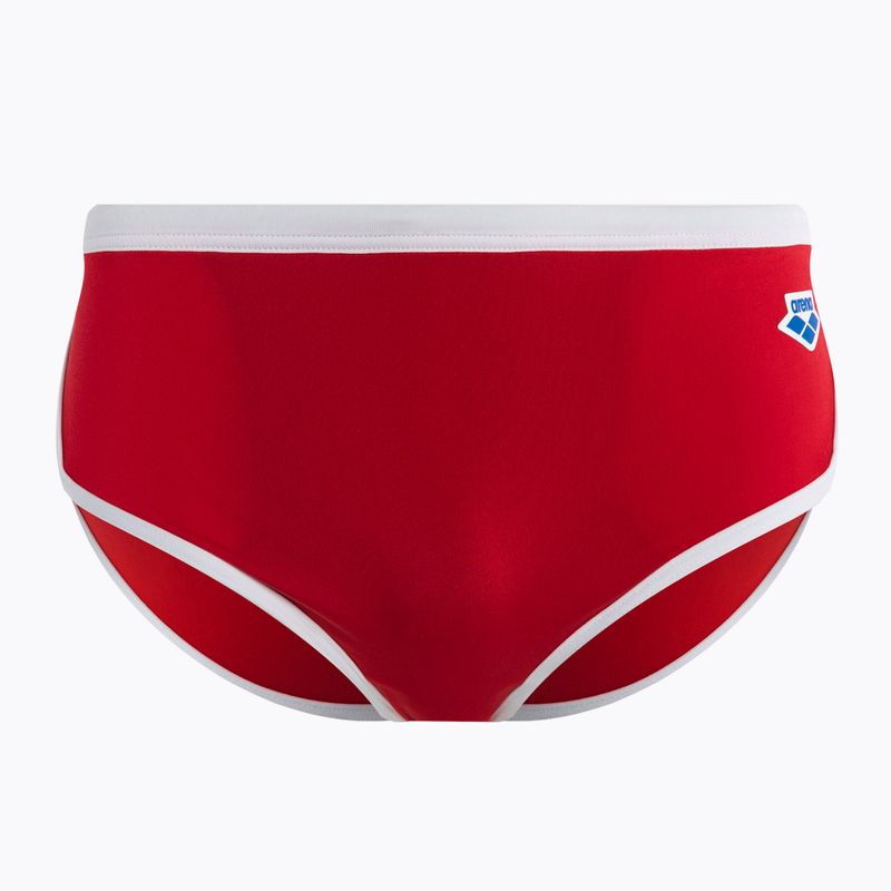 Pánske plavky arena Icons Swim Low Waist Short Solid červené 546/41