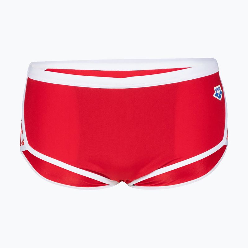 Pánske plavky arena Icons Swim Low Waist Short Solid červené 546/41 4