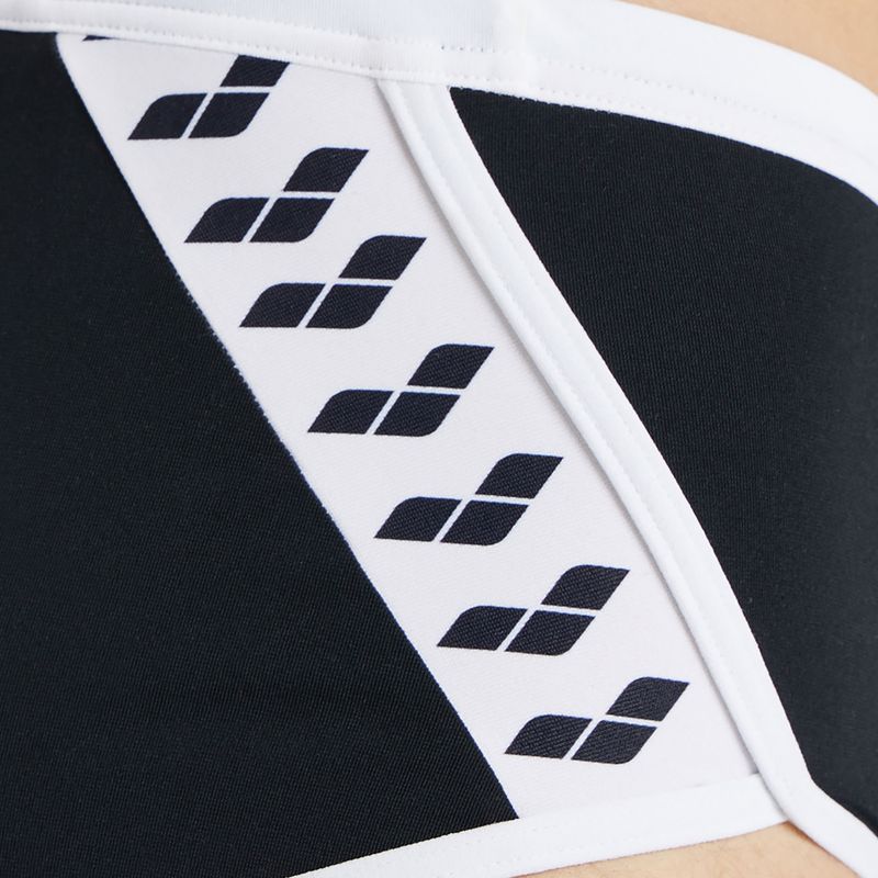 Pánske plavky arena Icons Swim Low Waist Short Solid čierne 546/51 8