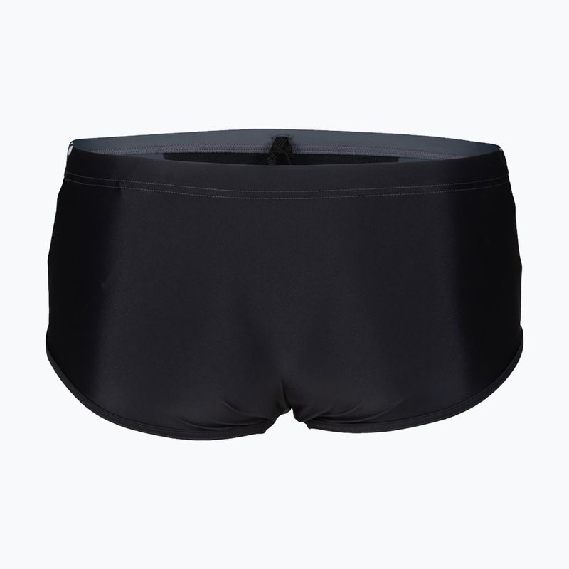 Pánske plavky arena Icons Swim Low Waist Short Panel šedé 552 /55 5