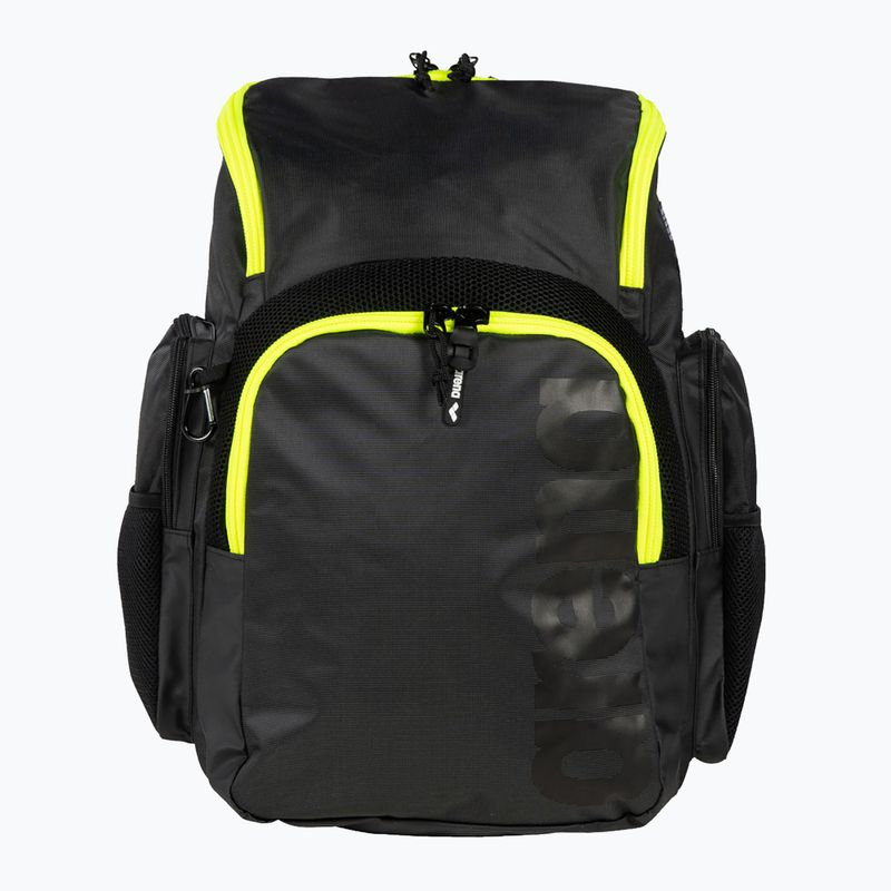 Plavecký batoh Arena Spiky III 35 l dark smoke/neon yellow